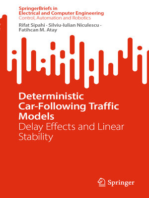 cover image of Deterministic Car-Following Traffic Models